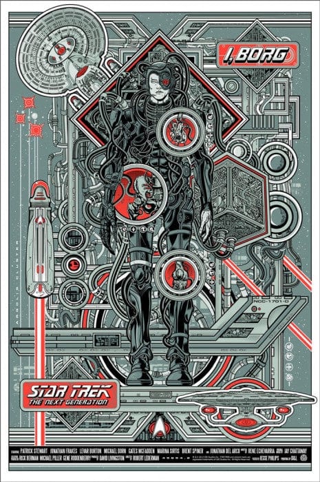 Star Trek I, Borg (Variant) - Collectible Action Figure for Sci-Fi Fans & Trekkies | Perfect for Display, Gifts & Memorabilia Collections