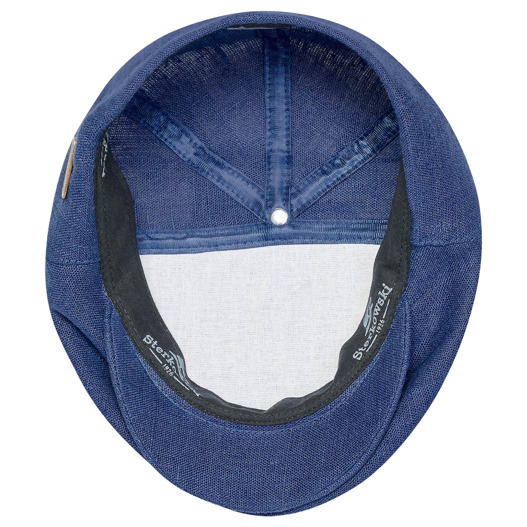 Sterkowski Swede Cap - 100% Linen Flat Cap for Men & Women | Breathable 5-Panel Summer Hat | Lightweight Unlined Design for Outdoor Activities, Travel & Casual Wear