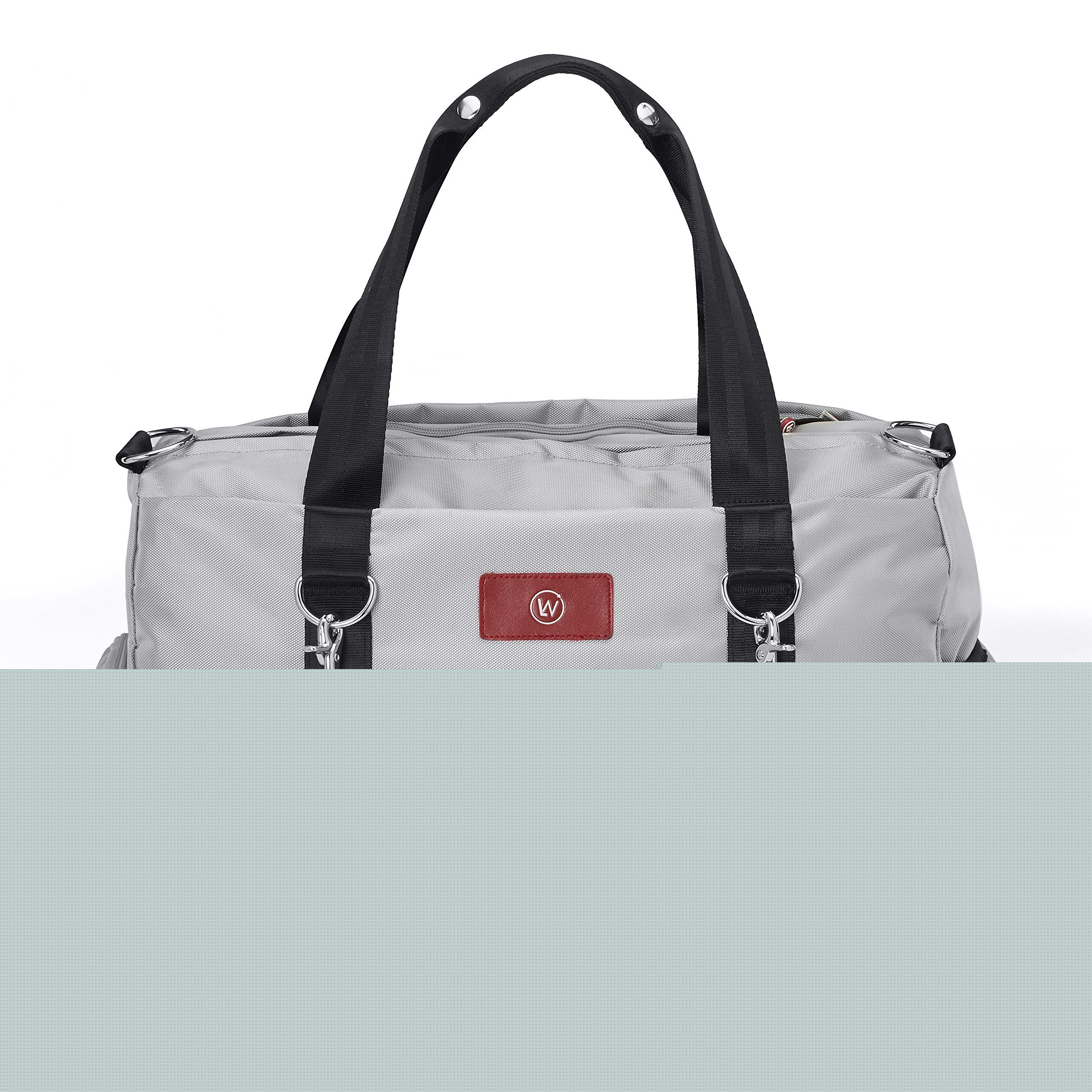 Live Well 360 Premium Gym Duffel Bag for Men & Women - Waterproof Sports Bag with Shoe Compartment, Laptop Sleeve & Wet Pocket - Multi-Compartment Workout Shoulder Bag for CrossFit, Yoga, Boxing & Travel - Durable LUXX Fitness Bag for Gym, Work & Weekend Getaways