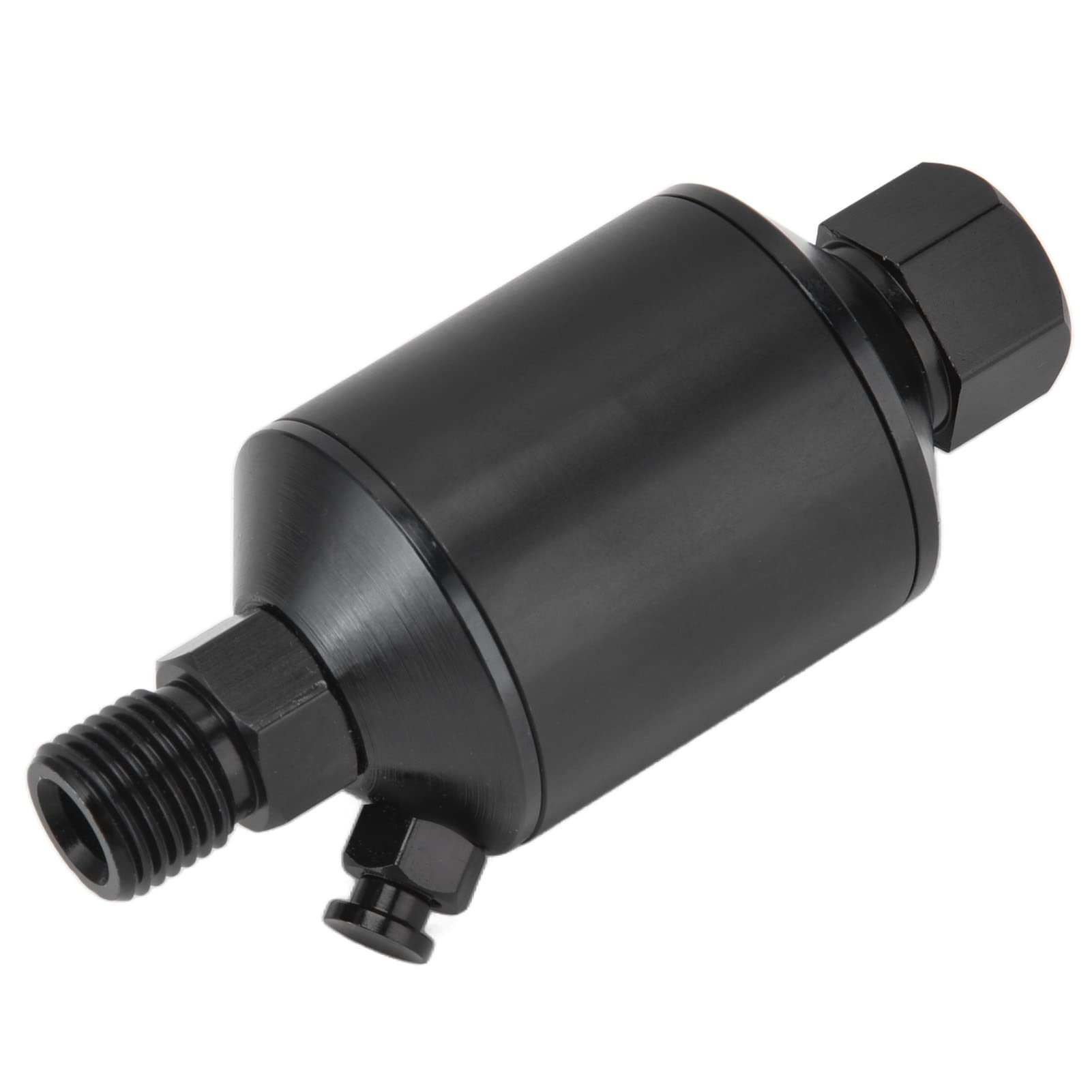 0.25 Inch NPT Air Compressor Water & Oil Separator - Filter Regulator & Lubricator Combo for Industrial Tools (Black) | Perfect for Pneumatic Systems, Auto Repair & Workshop Use