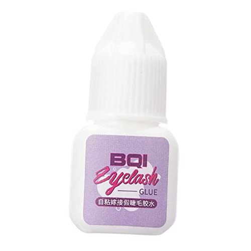 5ml Professional Eyelash Extension Glue - Strong Hold Fast Drying Lash Adhesive for DIY Extensions, Easy to Clean White Eyelash Glue - Perfect for Salon, Home Use & Makeup Artists