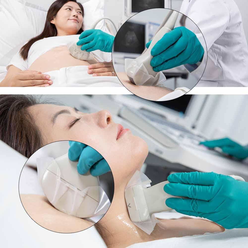 **Disposable Latex-Free Adhesive Ultrasound Probe Covers - 5