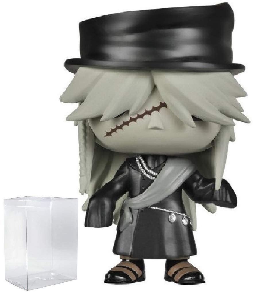 Funko Pop! Anime: Black Butler - Undertaker #19 Vinyl Collectible Figure with Pop Protector Case | Anime Merchandise for Fans, Gift for Collectors, Perfect for Display in Home or Office