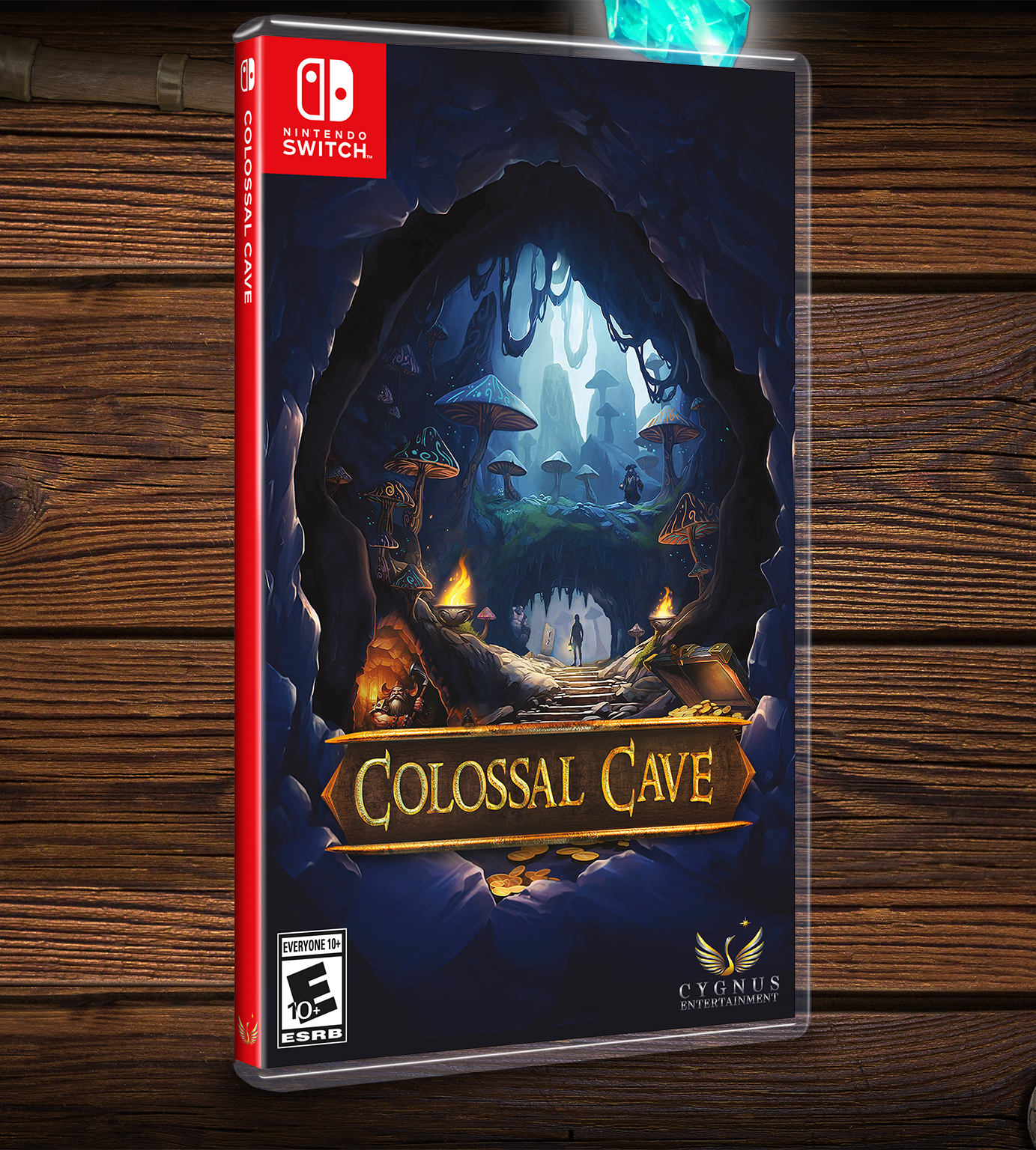 Colossal Cave Adventure Game for Nintendo Switch - Explore Mysterious Caves & Solve Puzzles | Perfect for Family Game Night & Adventure Lovers