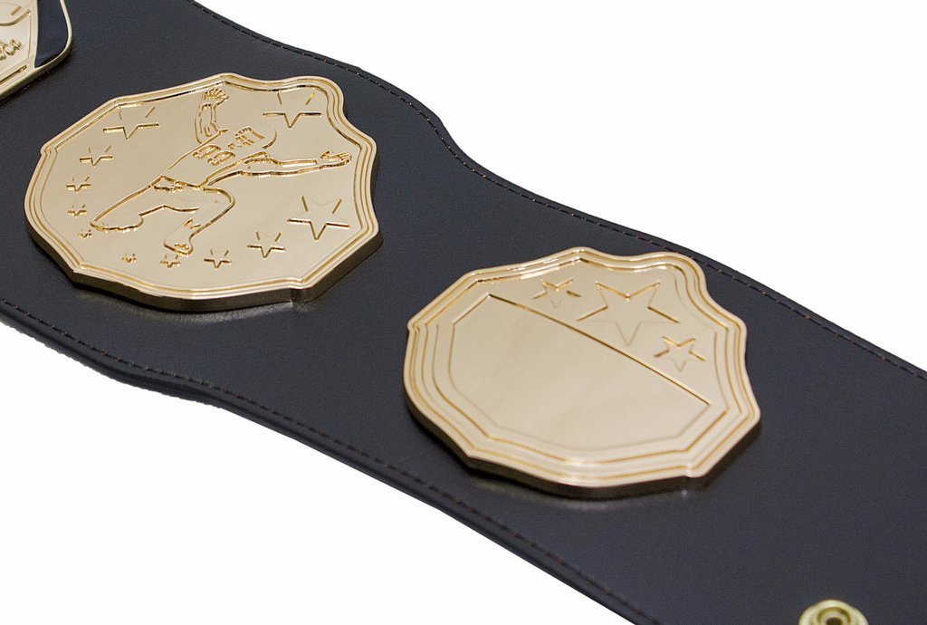 Fantasy Football Championship Belt Trophy - Undisputed Belts Stiff Arm Prize for Winners | Perfect for League Awards, Sports Decor & Fan Gifts
