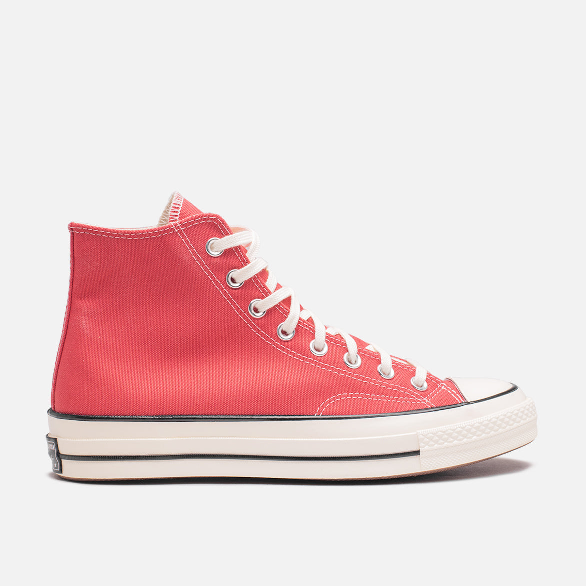 Chuck 70 Hi Rhubarb Canvas Sneakers - Classic High Top Shoes for Men & Women | Perfect for Casual Wear, Street Style & Vintage Fashion