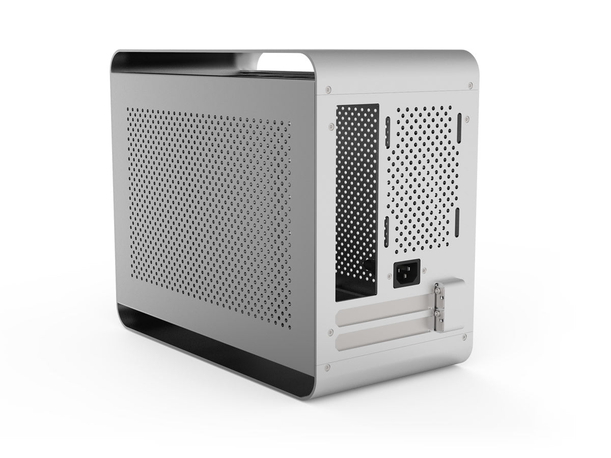 Streacom DA2 V2 Mini-ITX PC Case - Compact Aluminum Chassis for Gaming & Workstation Builds | Perfect for Small Spaces & Home Office Setups