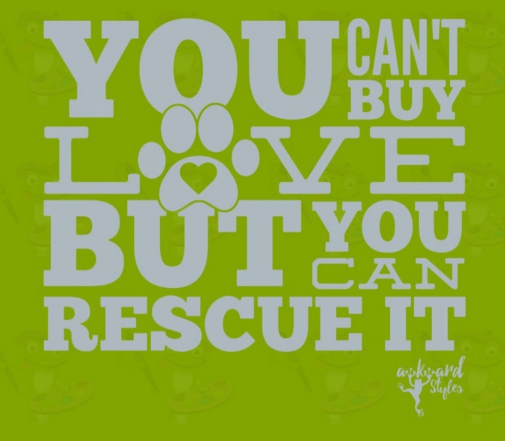 Awkwardstyles Women's Rescue Love Tank Top - Funny Vintage Graphic Tee with Free Bookmark - Perfect for Animal Lovers & Shelter Volunteers