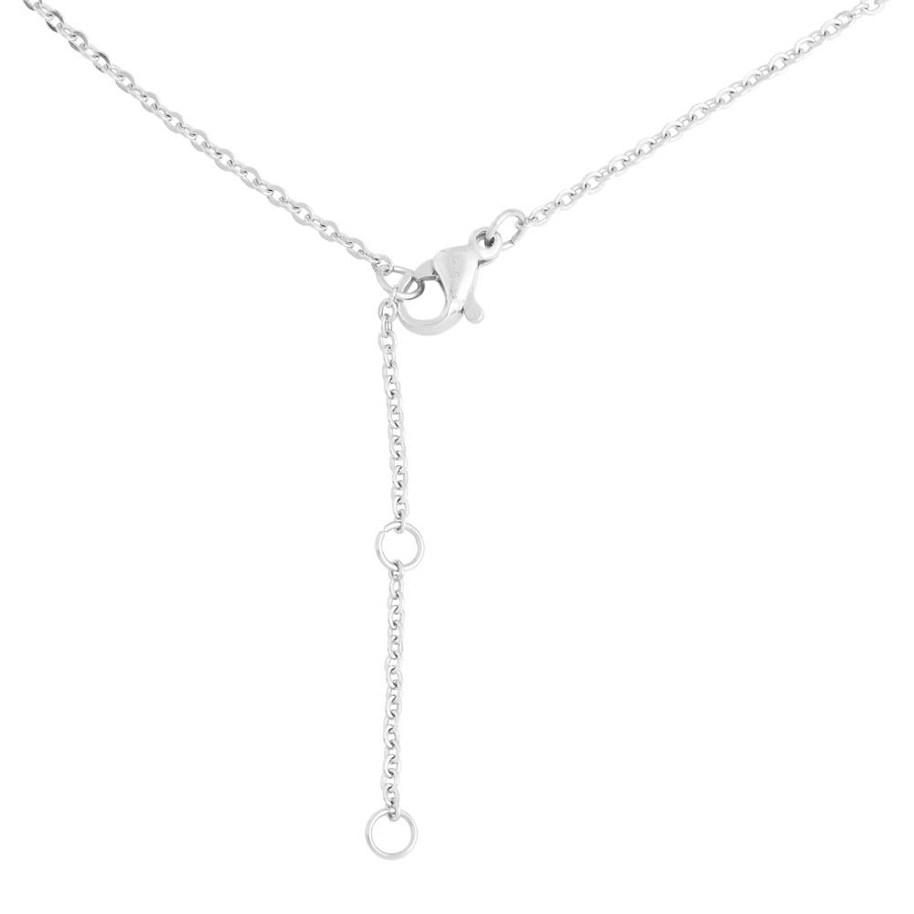 Edforce Elegant Stainless Steel Anklet Bracelet for Women - Dainty Foot Jewelry for Beach, Summer & Boho Style Outfits