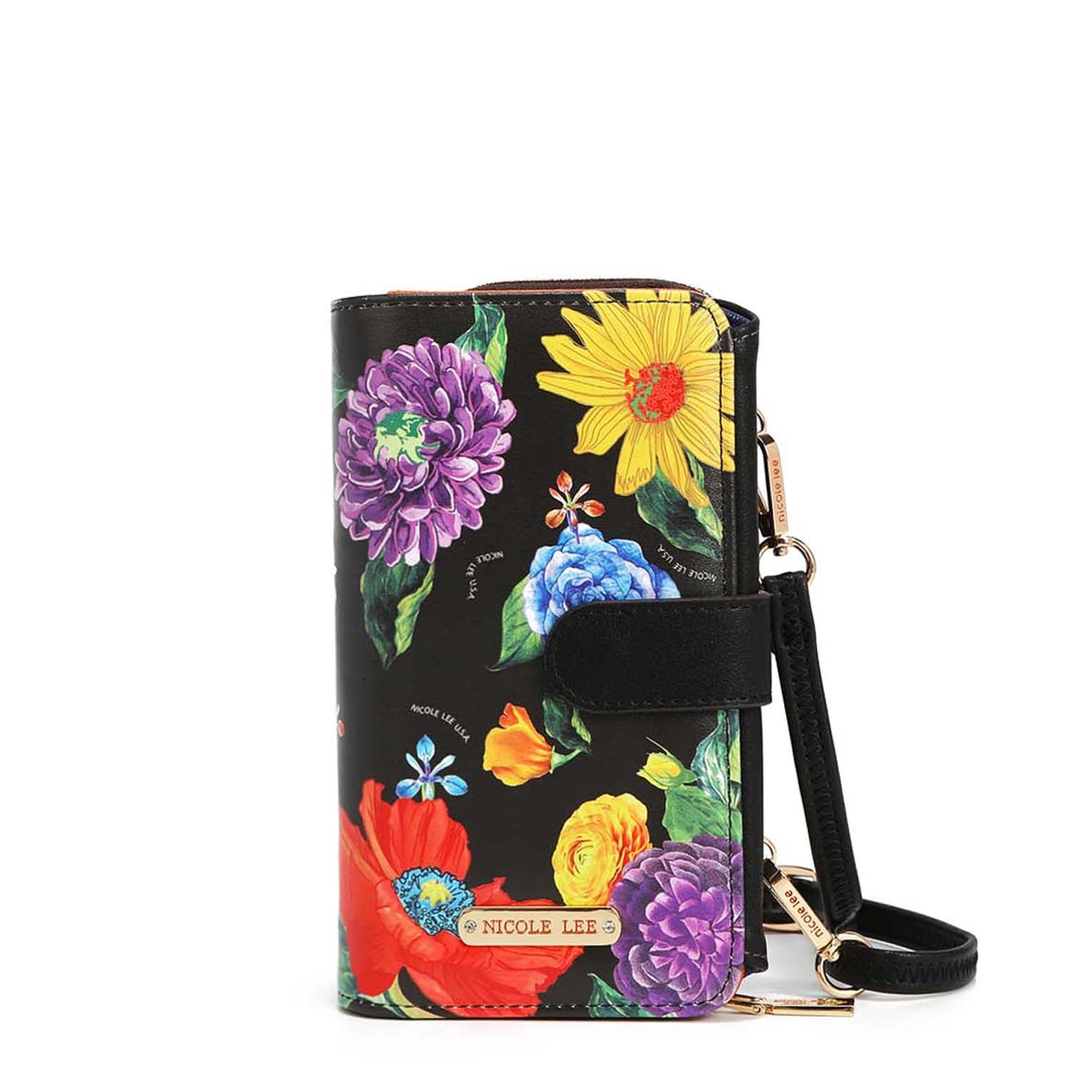 Stylish Trifold Phone Case with Crossbody Wallet - Perfect for Hands-Free Convenience While Shopping, Traveling, or Running Errands
