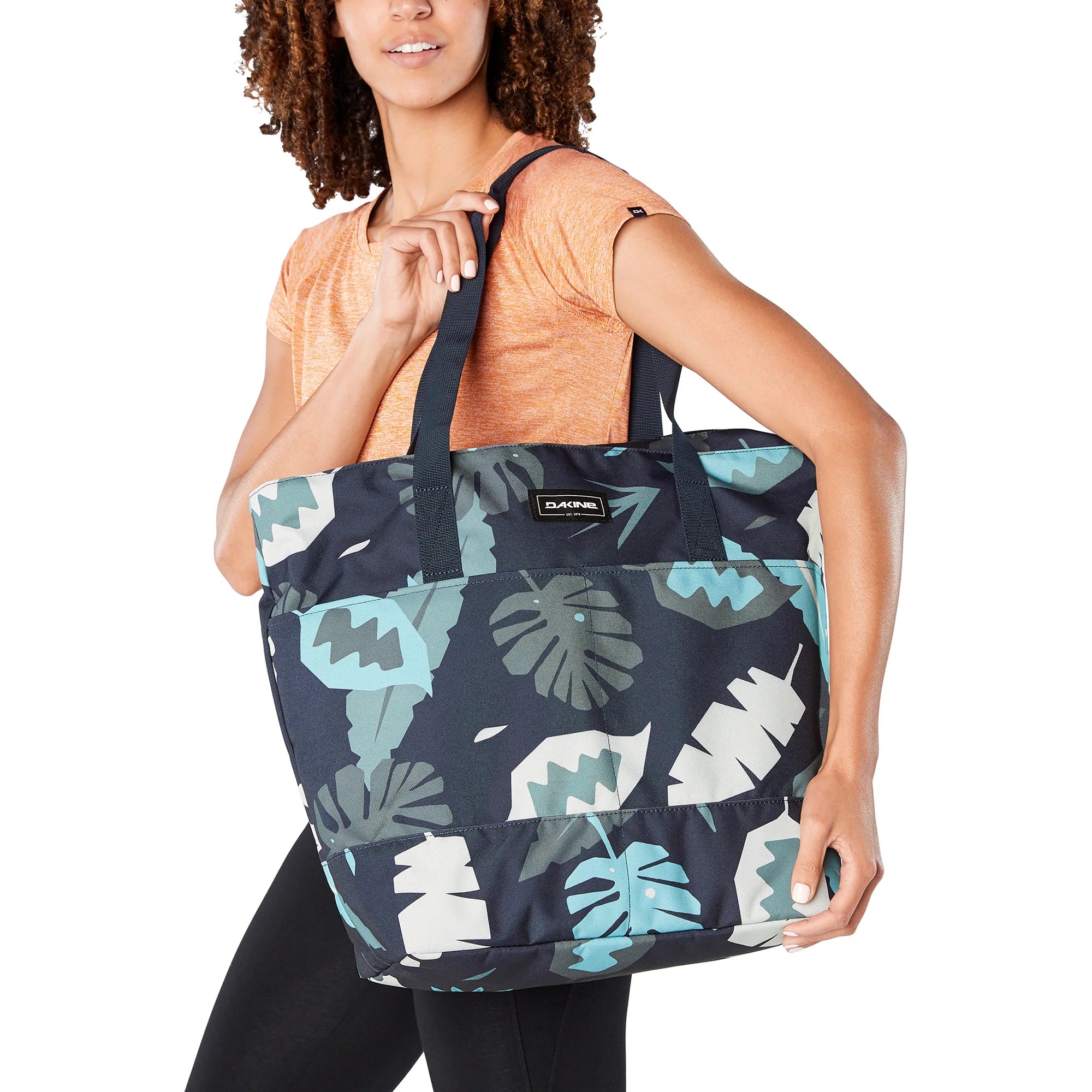 Dakine Classic Women's 33L Tote Bag - Night Tropical Print - Spacious Beach & Travel Tote for Women - Perfect for Work, Gym & Weekend Getaways