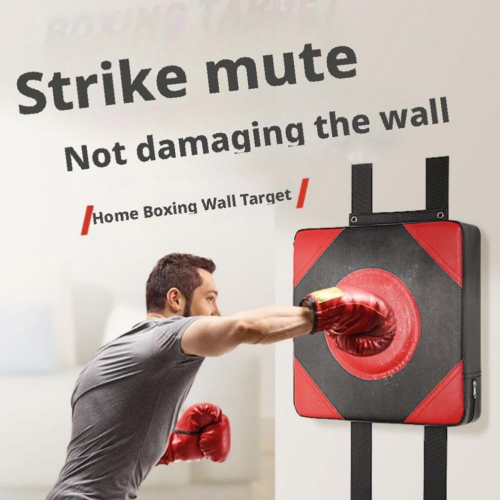Wall Punching Pad - PU Boxing Wall Punch Target Pad for Fitness & Martial Arts Training | Heavy Duty Wall Punch Bag for Boxing, MMA, Kickboxing & Home Gym Workouts | Perfect for Strength Training & Stress Relief