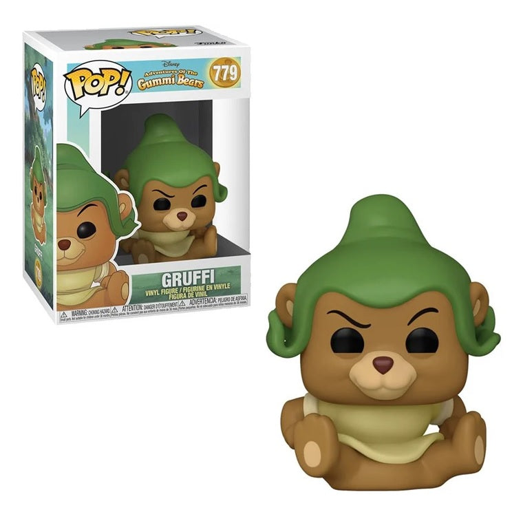 Funko Pop! Disney Adventures of The Gummi Bears: Gruffi Bear Vinyl Figure #779 - Collectible Toy for Disney Fans, Perfect for Display & Gifts