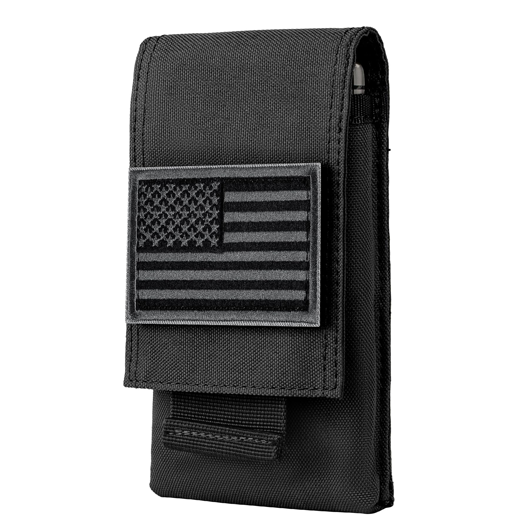 IronSeals Tactical MOLLE Phone Pouch Holster - Waist Belt Pouch with Quick Release Tab for iPhone 16 Pro Max/16 Pro/16/15 Pro Max/14 Pro Max/13 Pro Max/12 Pro Max/11 Pro Max - Perfect for Hiking, Camping & Outdoor Adventures