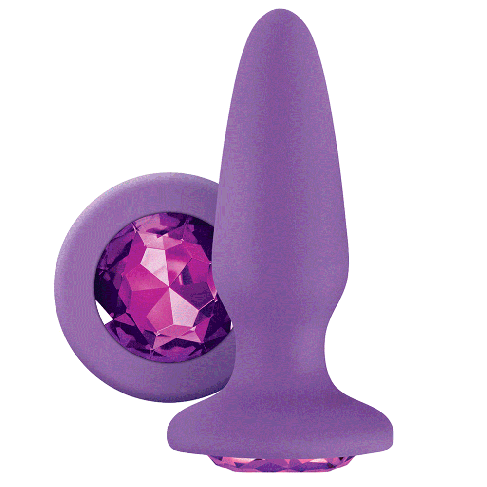 Glams Gem Butt Plug - Sparkling Anal Plug for Women & Men - Comfortable & Discreet Adult Toy for Solo Play or Couples Fun - Perfect for Sensual Exploration & Intimate Pleasure