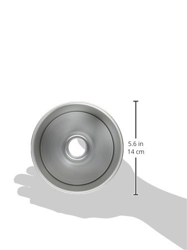 EBM 12cm Aluminum Chiffon Cake Pan - Non-Stick Baking Mold for Perfect Sponge Cakes, Ideal for Home Baking, Birthday Parties & Tea Time Desserts