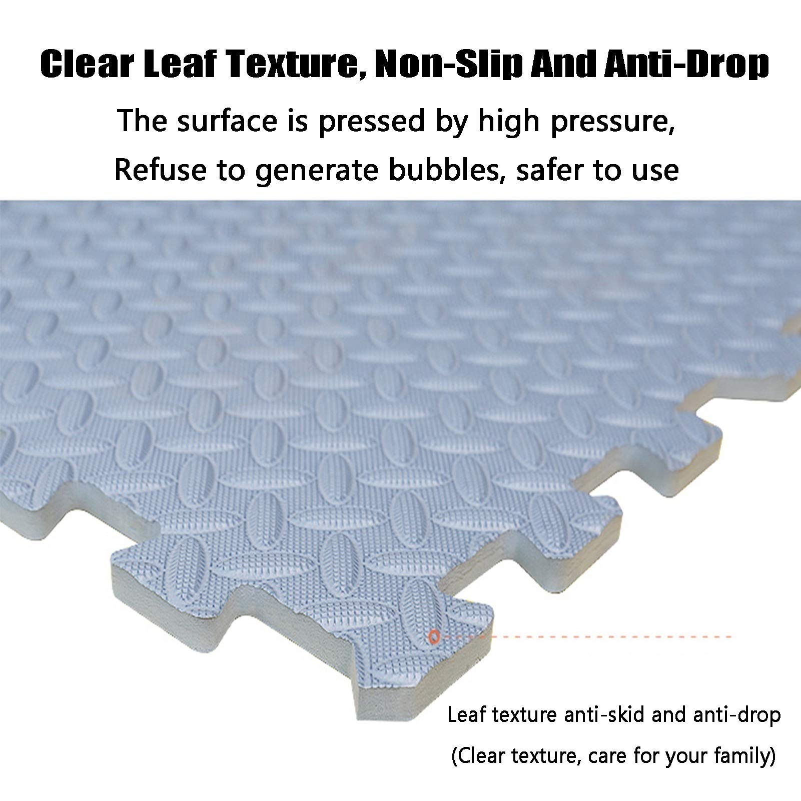 Non-Toxic ALGFree Foam Puzzle Play Mat for Babies & Kids - Soft Interlocking EVA Floor Tiles (30x30x1.2cm, 24-Piece Set) - Safe Crawling & Activity Mat for Nursery, Playroom, Daycare - Customizable Colors