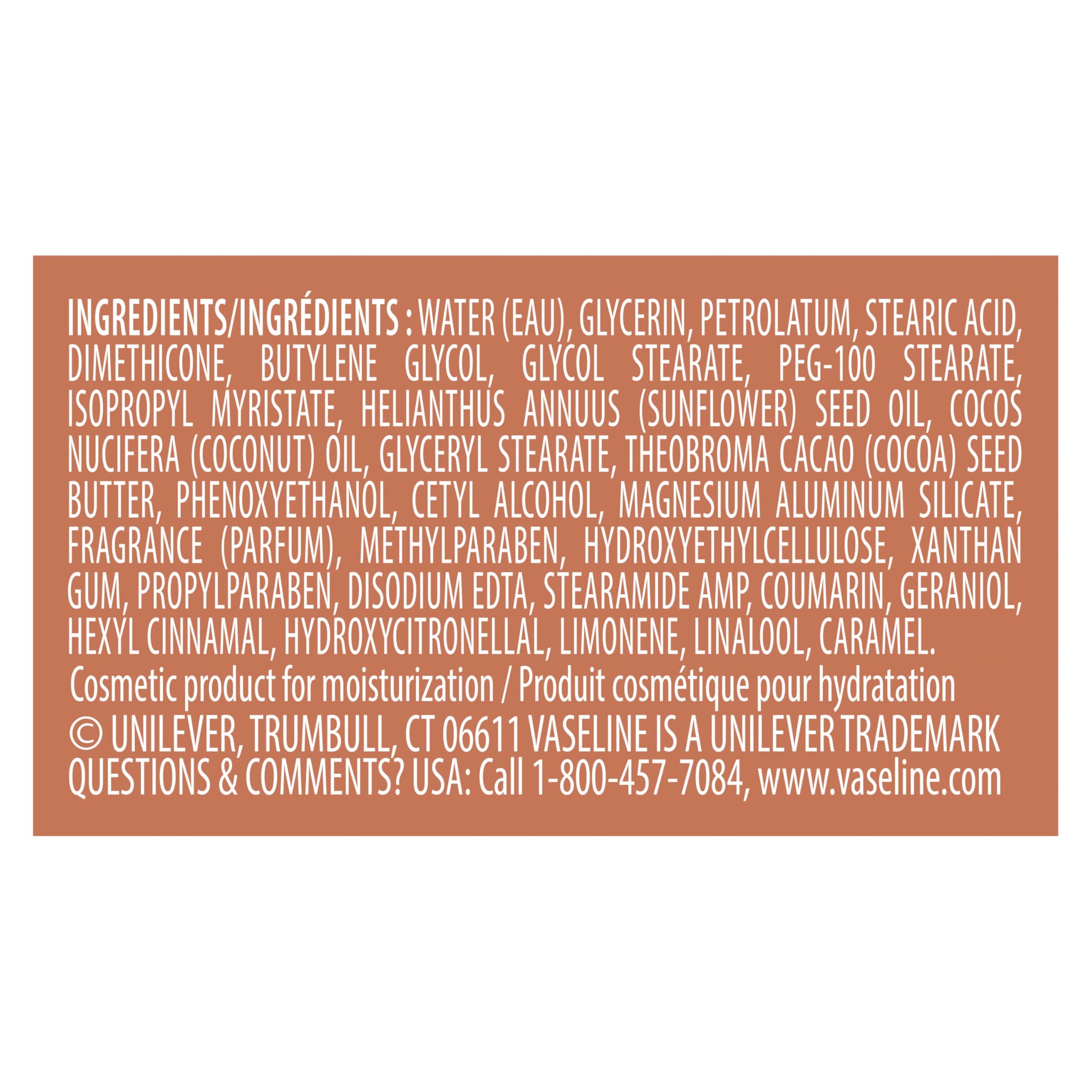 Vaseline Intensive Care Cocoa Radiant Body Lotion for Dry Skin - Ultra-Hydrating with Pure Cocoa Butter & Lipids - Long-Lasting Moisture & Glow - 20.3 oz - Perfect for Daily Hydration & Winter Skin Care