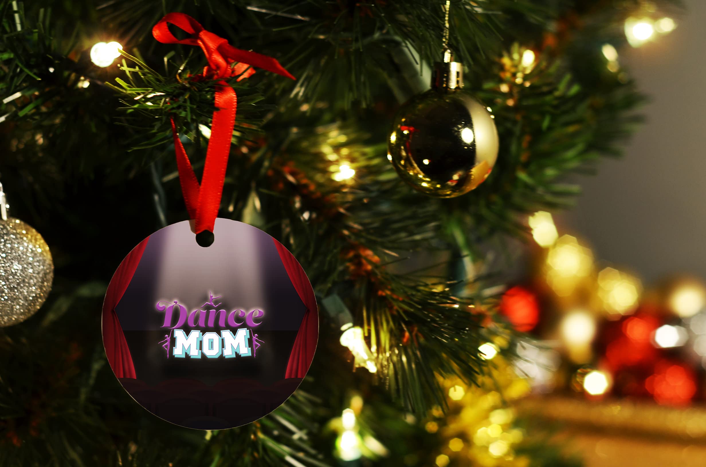 Double Sided Dance Family Christmas Ornaments - Mom & Daughter Matching Keepsake for Tree Decorations | Perfect for Holiday Gifts, Family Traditions & Dance Recital Memories