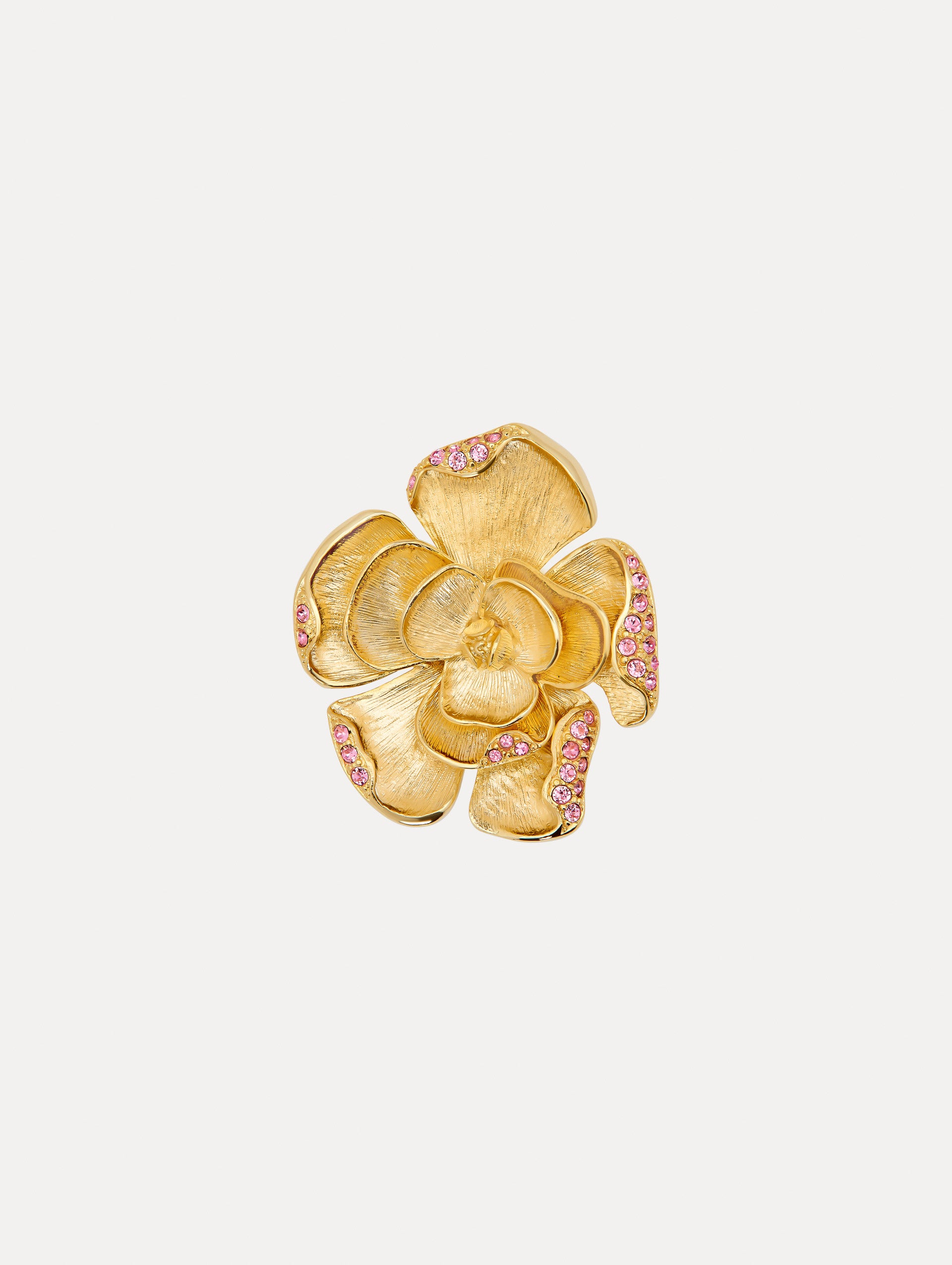 Exquisite Pavé Rose Brooch - Elegant Crystal Rhinestone Flower Pin for Women - Perfect for Weddings, Prom, Evening Dresses & Special Occasions