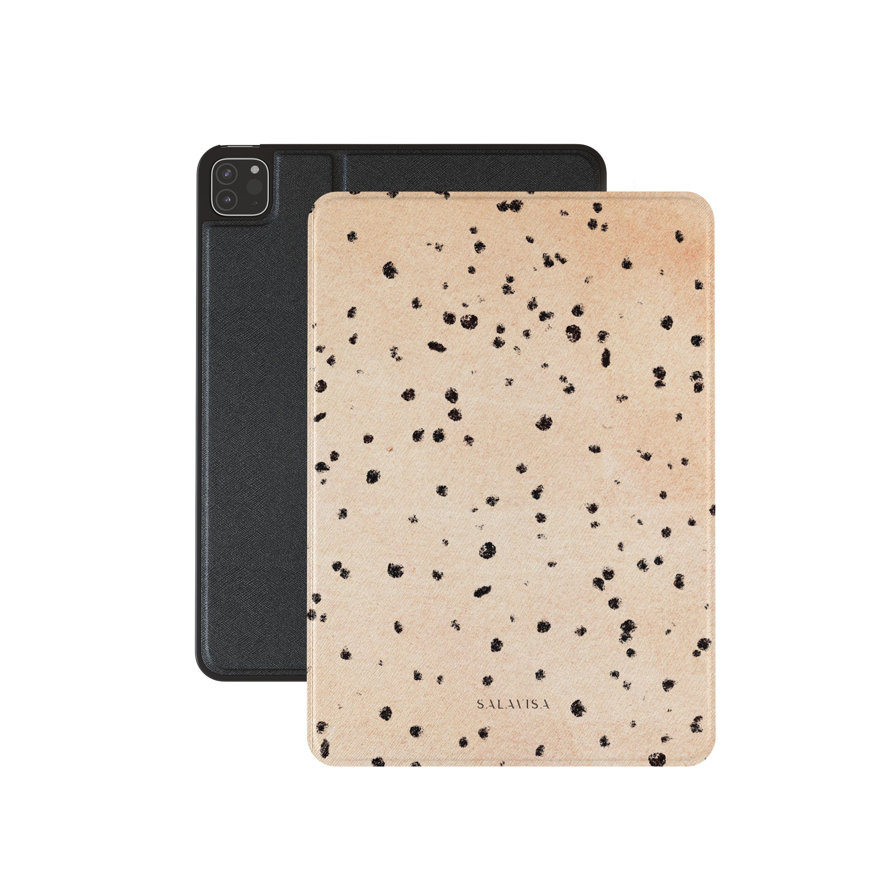 Cute Creme Dots iPad Case - Shockproof Protective Cover for iPad Air/Pro 10.2/10.9 inch - Perfect for School, Work & Travel