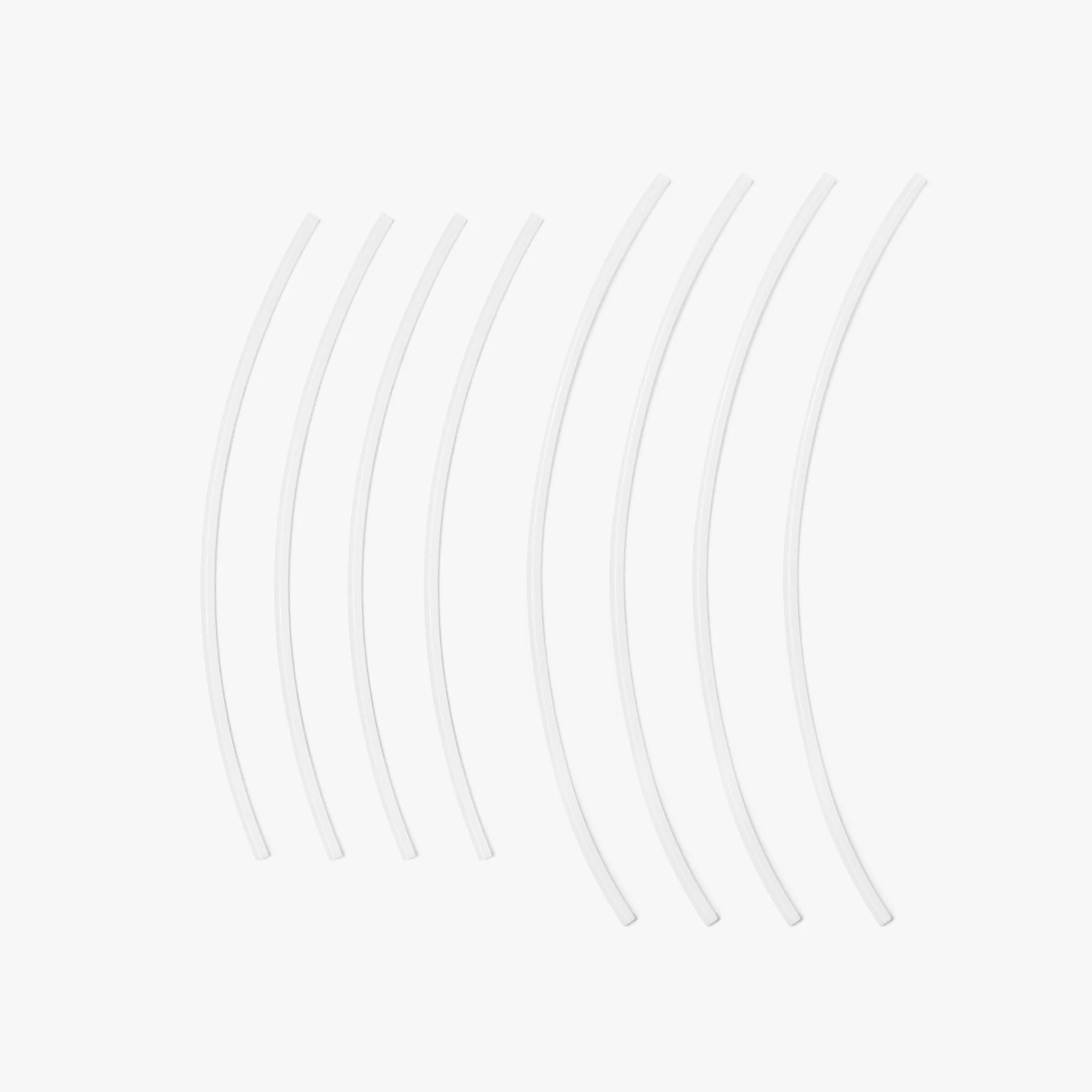 Bambu Lab PTFE Tube (8pcs) for AMS Internal - High-Quality 3D Printer Filament Guide Tubes for Smooth Printing in Home and Office Use