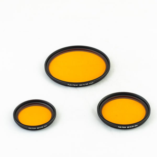 Flic Film 85B Color Conversion Filter 39mm - Perfect for Film Photography & Cinematography to Enhance Warm Tones