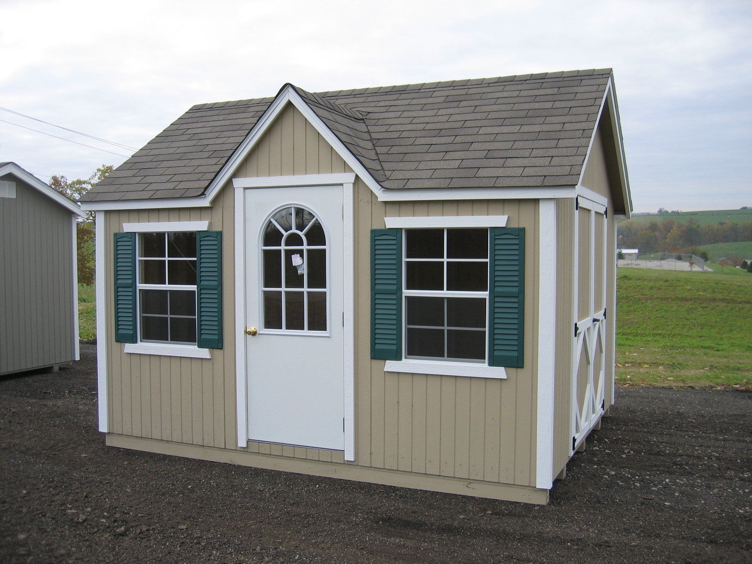 Classic Wood Cottage Panelized Kit - DIY Prefab Cabin Home for Backyard, Garden & Vacation - Easy Assembly & Customizable Design