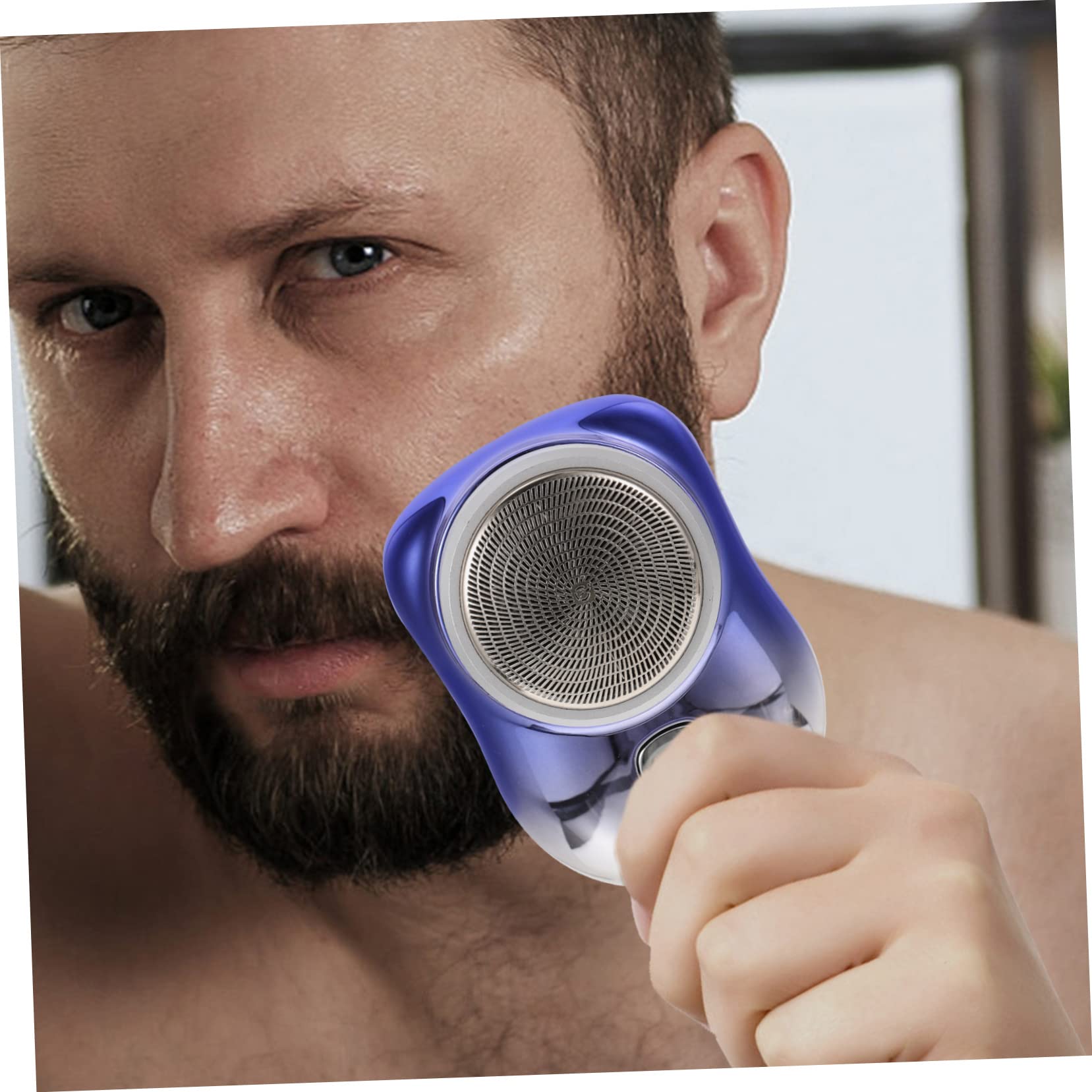 Men's Electric Body Hair Shaver - Rechargeable Travel Razor for Gentle & Smooth Shaving | Perfect for Gym, Travel & Quick Grooming at Home