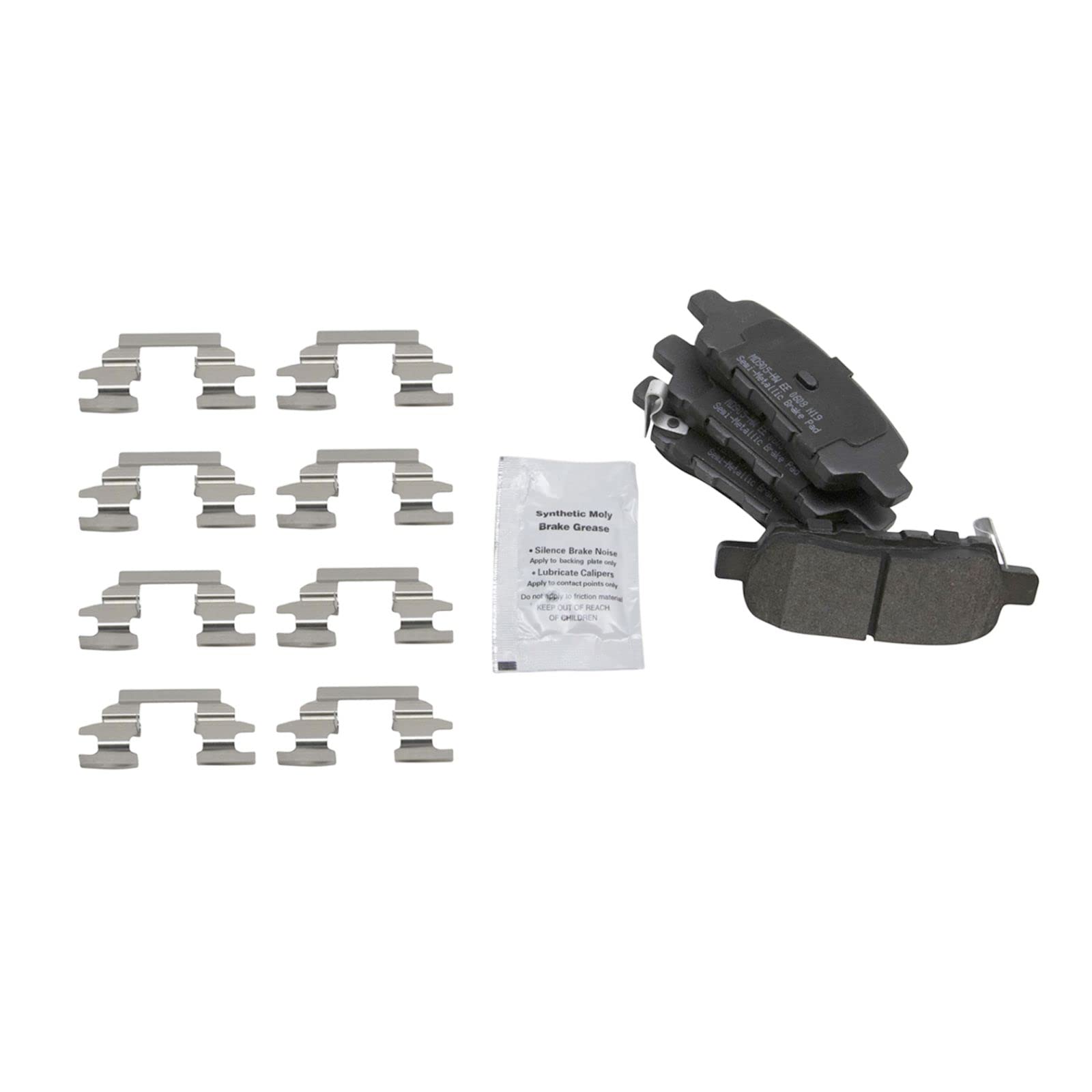 Premium Rear Brake Pad & Rotor Kit - Semi-Metallic Vented G-Coated Brake Pads & Rotors - Compatible with 2003-2005 INFINITI G35 & Nissan 350Z - High-Performance Braking for City Driving & Mountain Roads