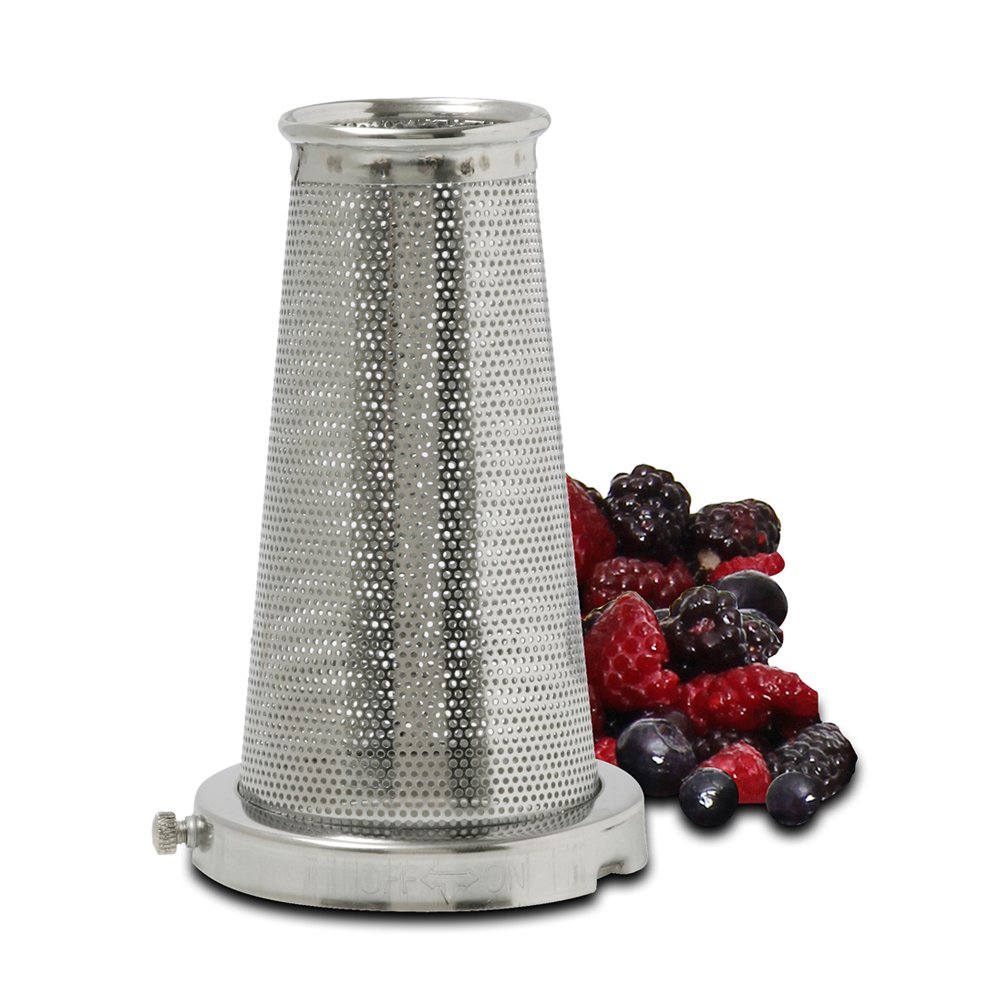 VKP Brands 4-Piece Small Strainer Screen Set - Fine Mesh Kitchen Strainers for Tea, Spices, and Herbs - Perfect for Cooking, Baking, and Food Prep