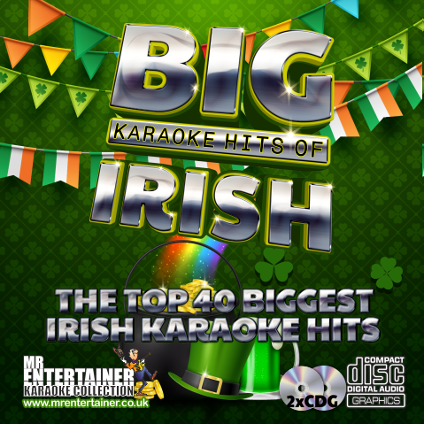 Mr Entertainer Big Karaoke Hits of Irish - Best Irish Karaoke Songs for Parties, Pubs & Home Singing Fun