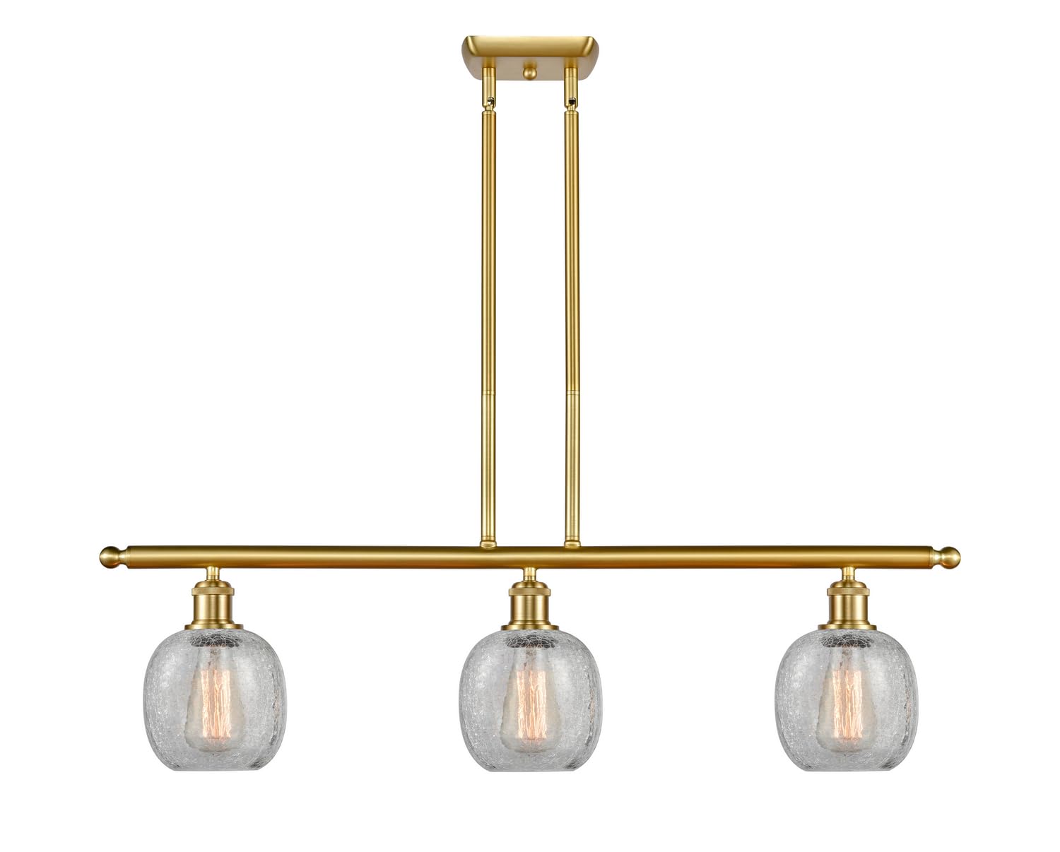 Belfast 3-Light Island Pendant Lighting Fixture - Modern Farmhouse Kitchen Island Light - Perfect for Dining Room, Kitchen Island, and Bar Counter Lighting