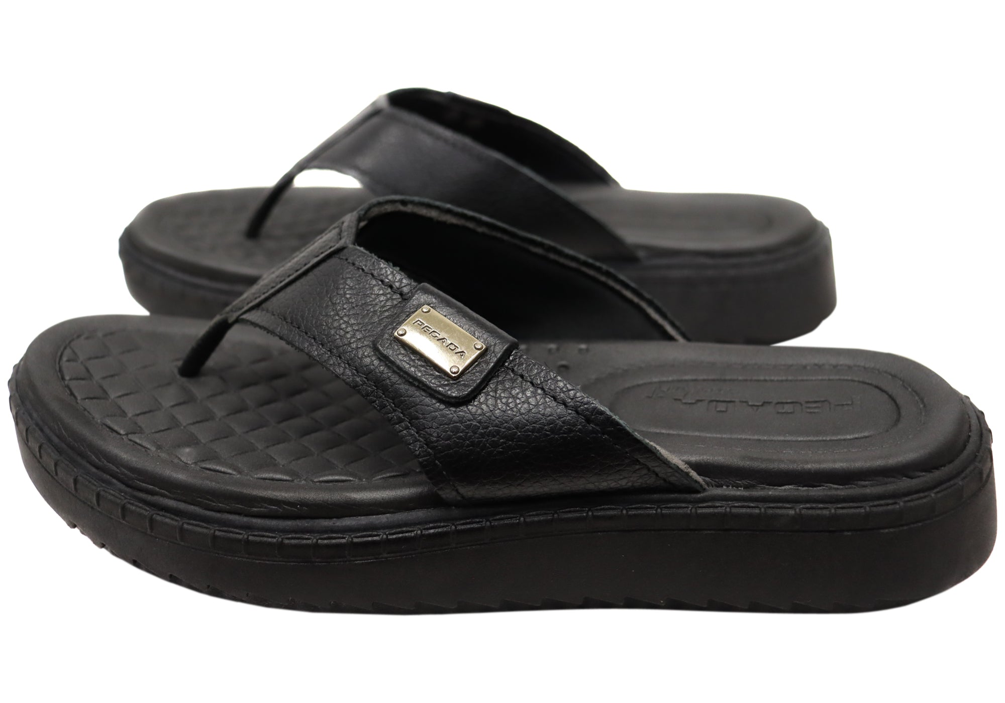 Pegada Taragi Women's Comfortable Brazilian Leather Thong Sandals - Stylish & Soft Flip Flops for Beach, Pool, and Summer Outings