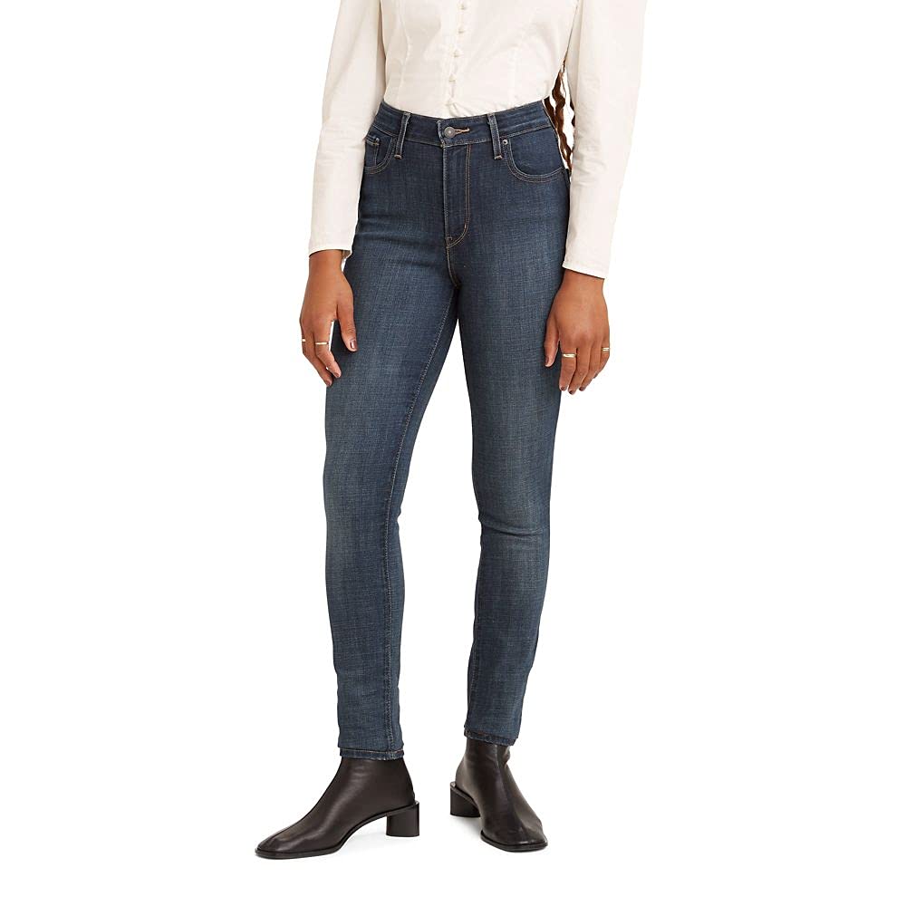 Levi's Women's 721 High Rise Skinny Jeans - Plus Size Available | Slim Fit Stretch Denim Pants for Casual Wear & Night Out