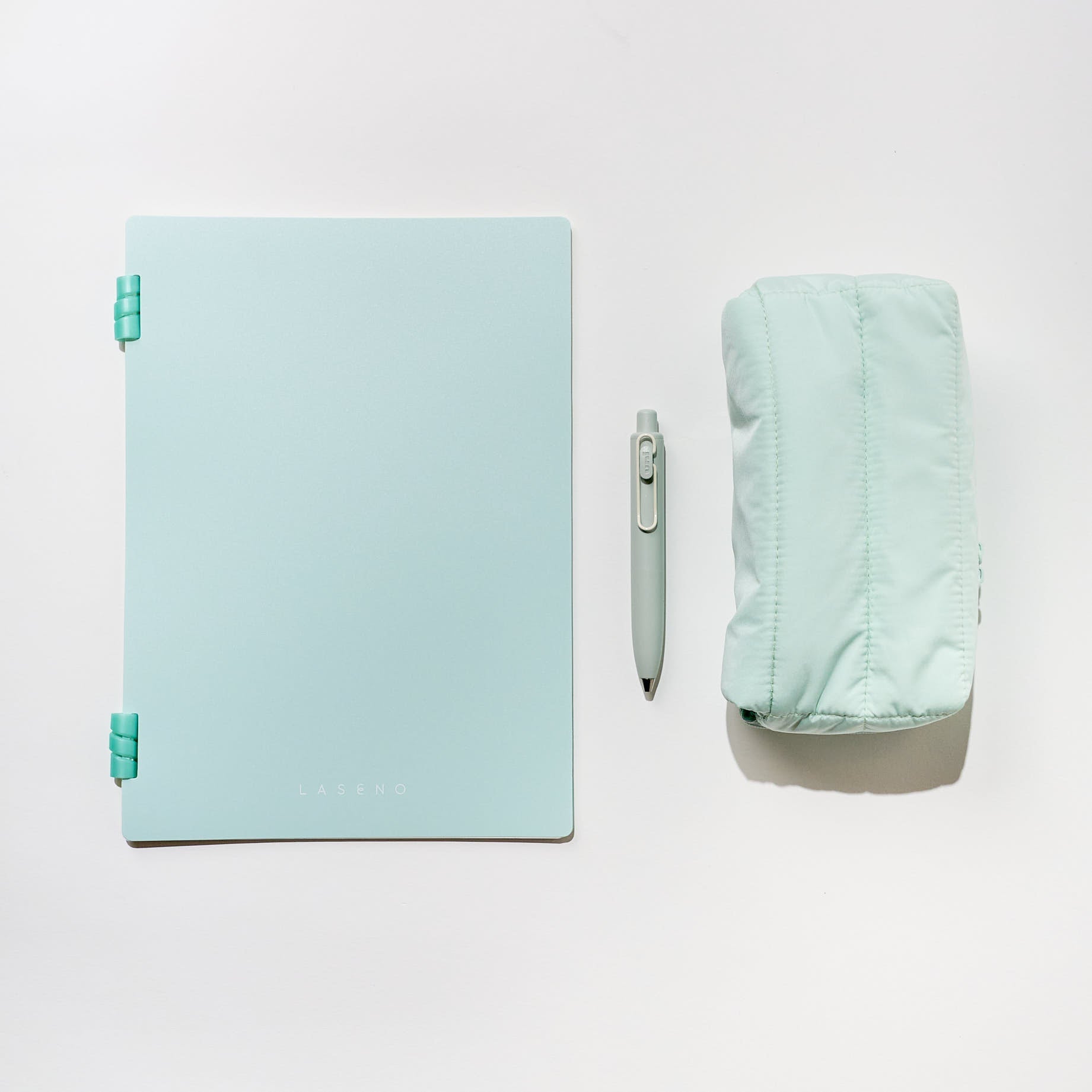 Cool Mint Stationery Set - 12-Piece Writing & Office Supplies Kit with Notebook, Pens, Sticky Notes | Perfect for School, Office & Gift Giving