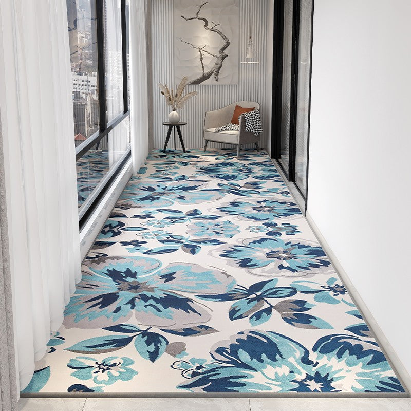 Extra Long Narrow Washable Runner Rugs for Kitchen, Hallway, Bedside & Entryway - Non-Slip Modern Design for Home Decor & High Traffic Areas