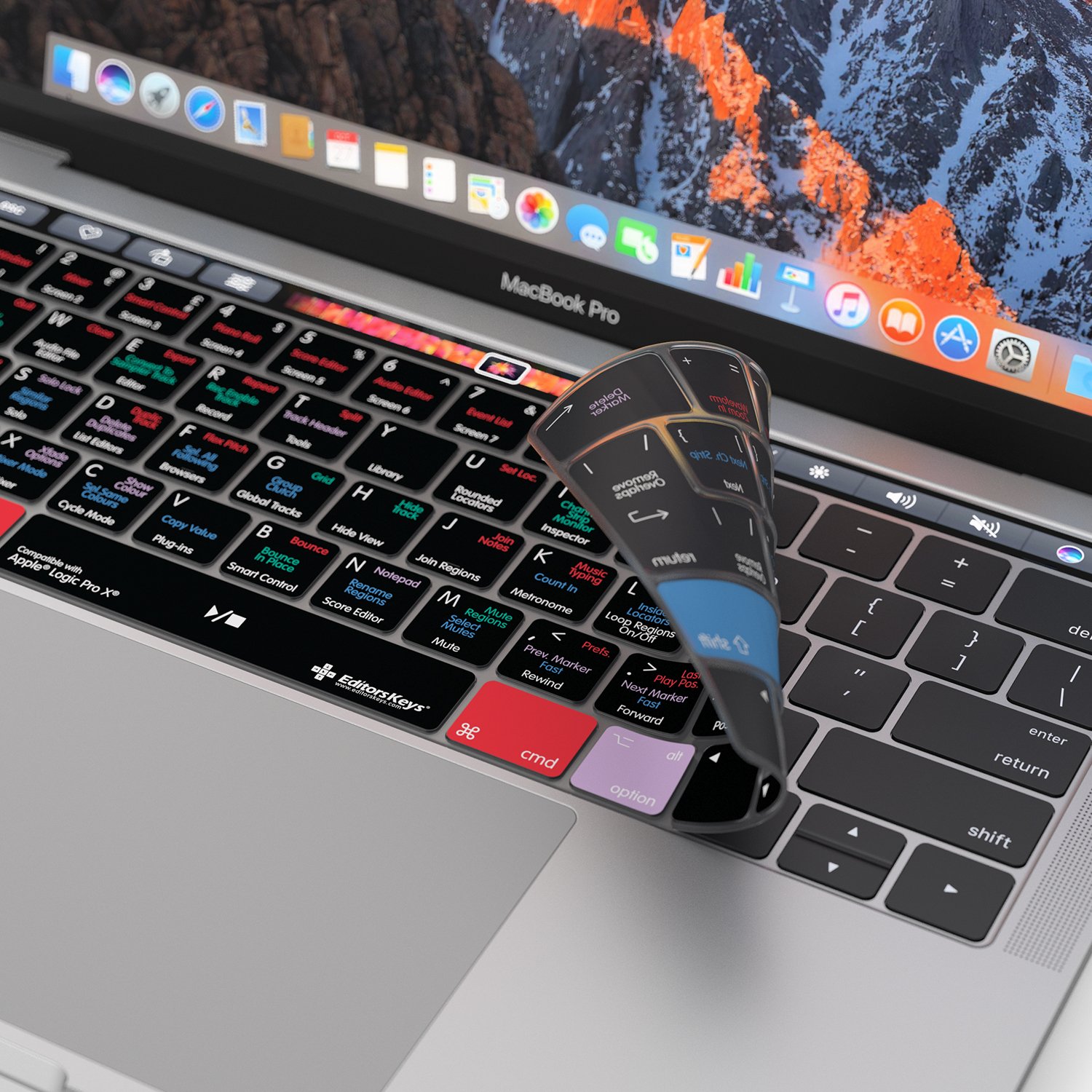 Logic Pro Keyboard Cover for MacBook Pro 13