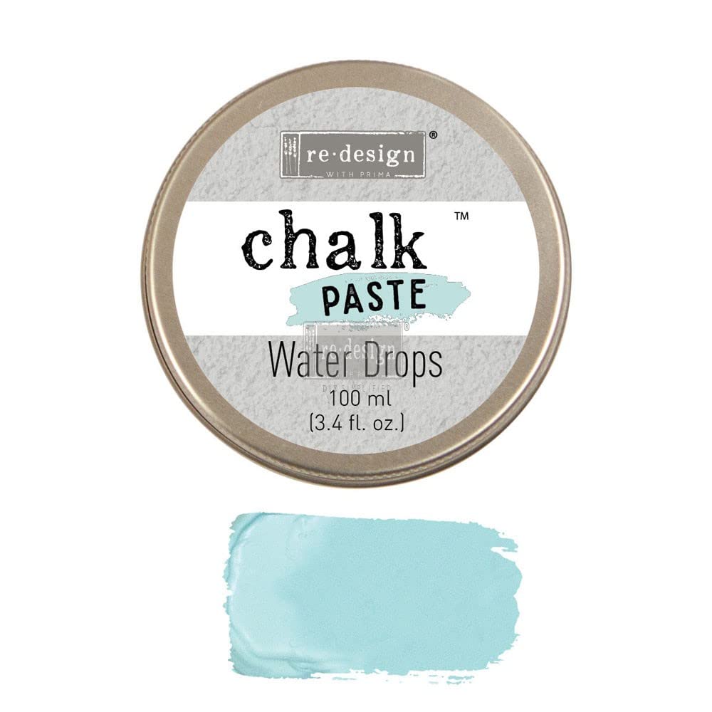 Prima Marketing Inc. 635237 Water-Based Chalk Paste - Redesign Series, Smooth Matte Finish for DIY Crafts, Scrapbooking & Home Decor Projects