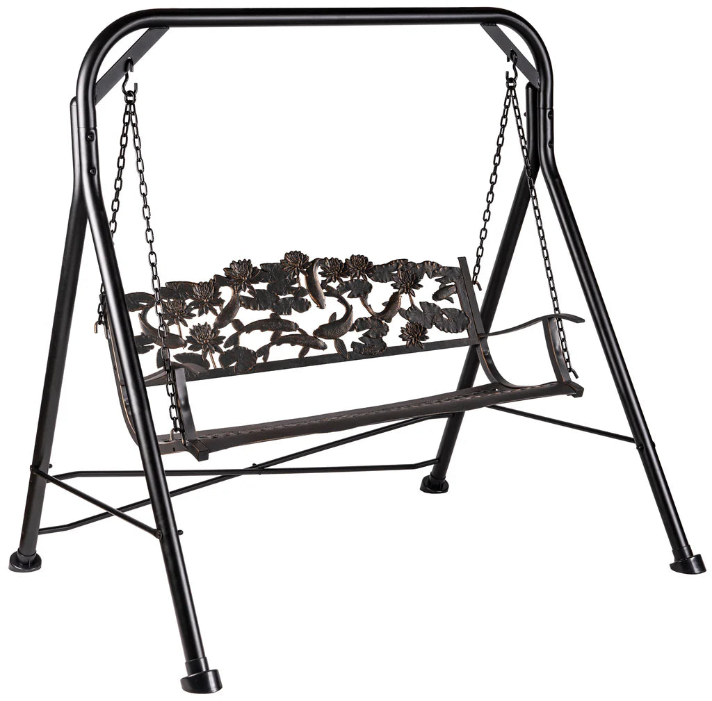 Premium Outdoor KOI Swing - Durable & Weather-Resistant Garden Hammock for Relaxation | Perfect for Backyard, Patio, and Poolside Lounging