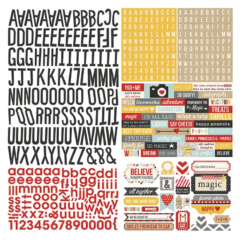 Simple Stories Craft Paper (3303) - Premium Scrapbooking Paper for DIY Cards, Albums & Home Decor Projects