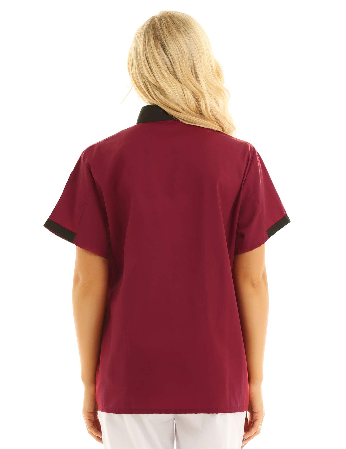 Professional Chef Coat for Men & Women - Short Sleeve Double-Breasted Kitchen Jacket for Restaurant, Catering & Cooking | Ideal for Chefs, Bakers & Culinary Students
