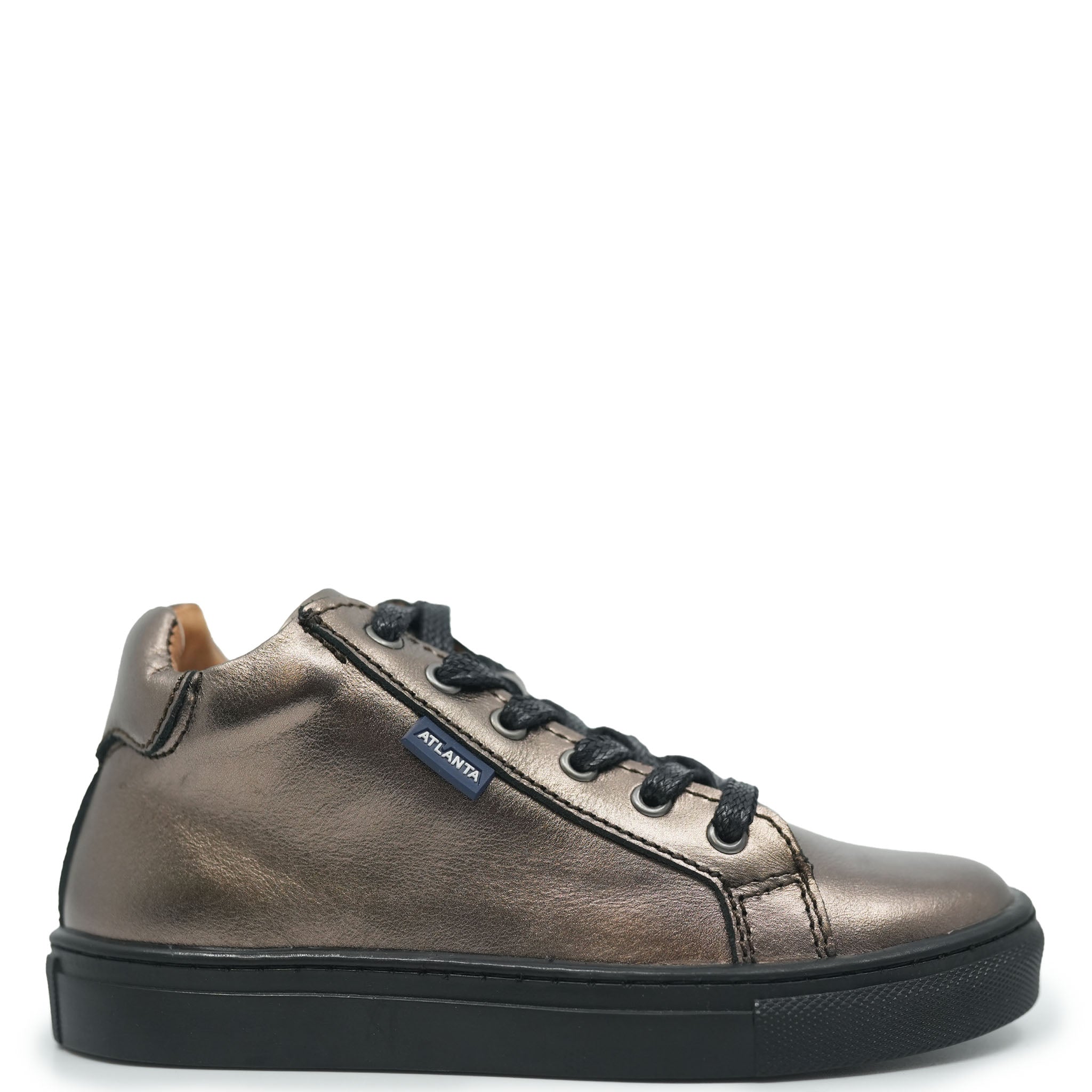 Atlanta Bronze High Top Moccasin Sneakers for Men - Comfortable Casual Shoes for Walking, Travel & Everyday Wear
