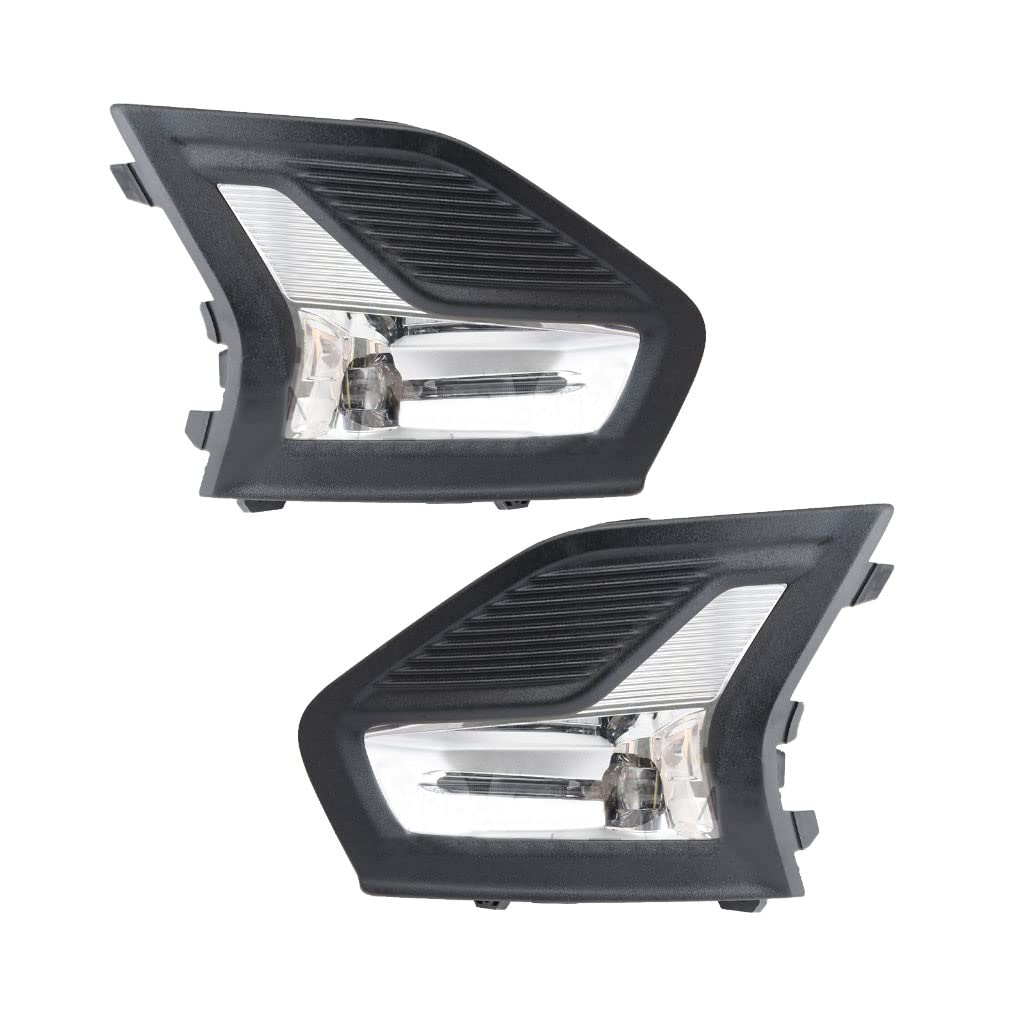 2019-2020 Ford Fusion LED Fog Light Replacement Kit - Complete Set with Switch, Wiring & Bezel Assembly | Perfect for Night Driving & Enhanced Visibility