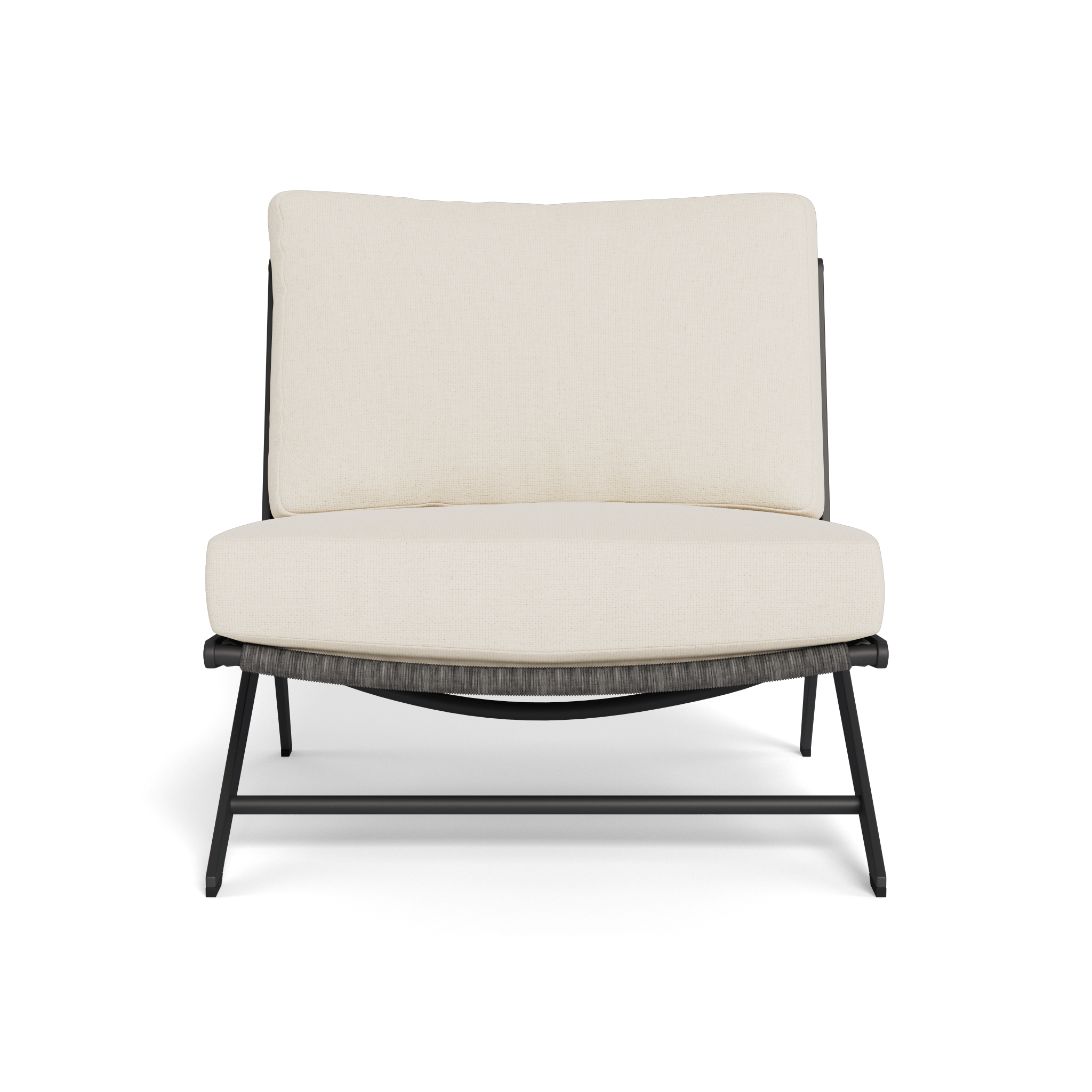 Loop Easy Chair - Modern Ergonomic Lounge Chair for Living Room, Bedroom & Office - Comfortable Reading & Relaxation Chair with Sturdy Metal Frame