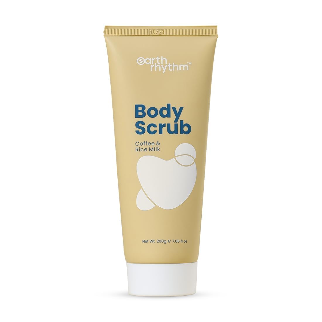 Organic Coffee & Rice Milk Body Scrub - Exfoliates, Brightens & Hydrates Skin | Natural Dead Skin Cell Remover & Moisturizer | Spa Quality 200g for Dry, Rough Skin - Perfect for Shower & Self-Care Routine