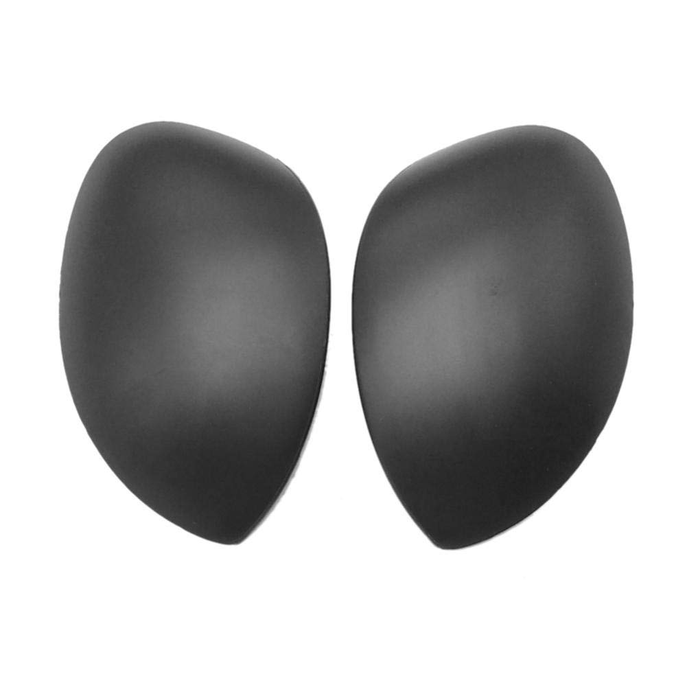 ASHDelk Car Mirror Cover Rearview Mirror Cover Cap Accessories for Peugeot 206 207 & Citroen C2 Picasso - Perfect Fit Replacement for Enhanced Style & Protection