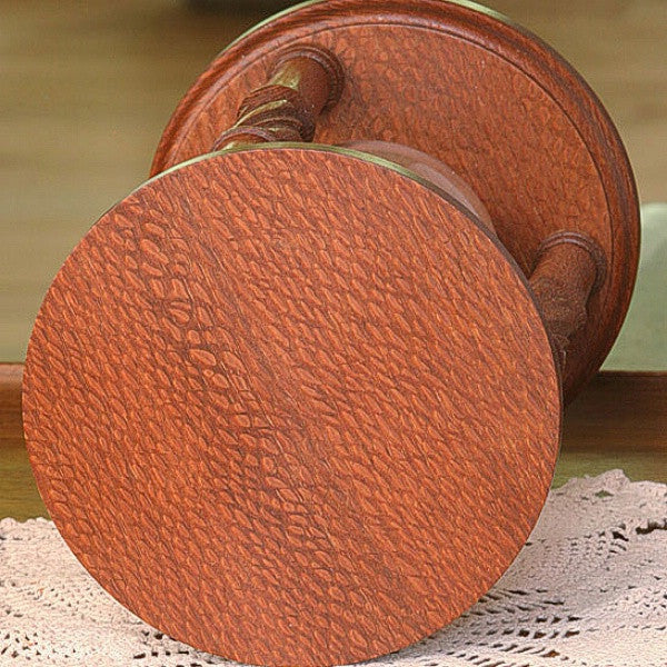 Premium Solid Fishtail Oak Hourglass with Smooth Spindles - 30 Minute Sand Timer for Home Decor, Office Desk, Meditation & Gift Giving