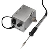 Bakku 938 Mini Soldering Station Kit - 60W Adjustable Temperature Welding Iron with 5 Tips - Perfect for Electronics Repair, DIY Projects & Jewelry Making