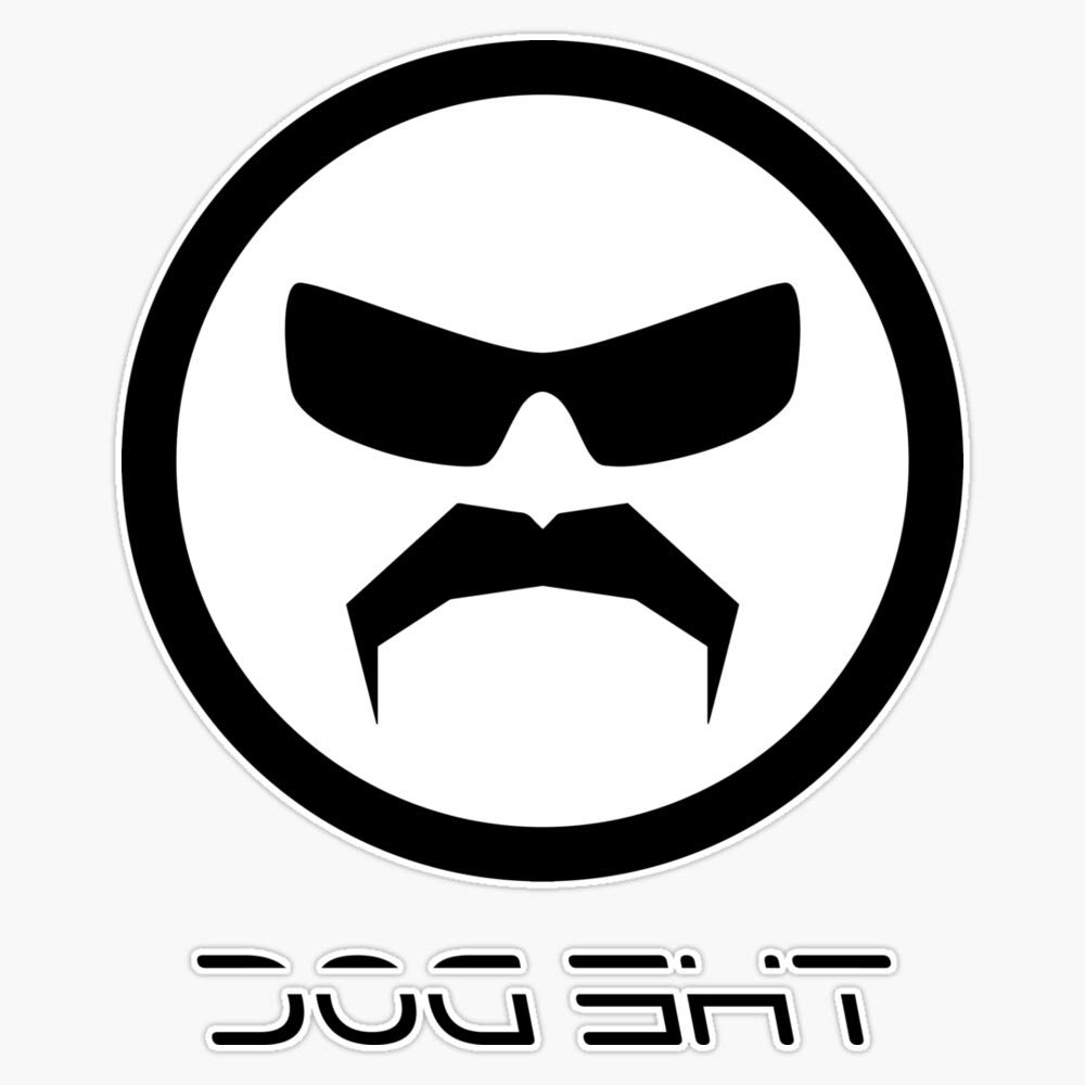 Dr. Disrespect - Dog Sht Vinyl Waterproof Sticker Decal (5 Inch) for Cars, Laptops, Walls, Windows & Bumpers - Durable Outdoor & Indoor Decoration